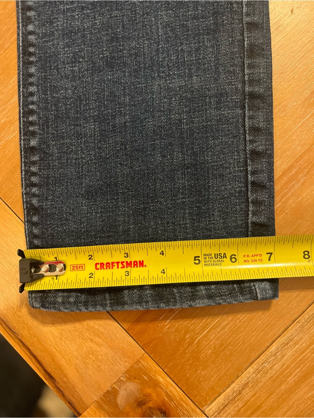 Mott & Bow Men's Slim Fit Jeans Dark Wash Denim Size W33 L30 - Picture 8 of 13